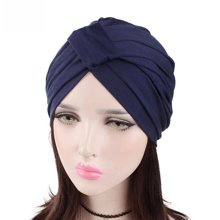 
Plain coloured High Quality Hijab Scarf Turban For Women Headscarf Tube Chemo Headwear Bandanas 