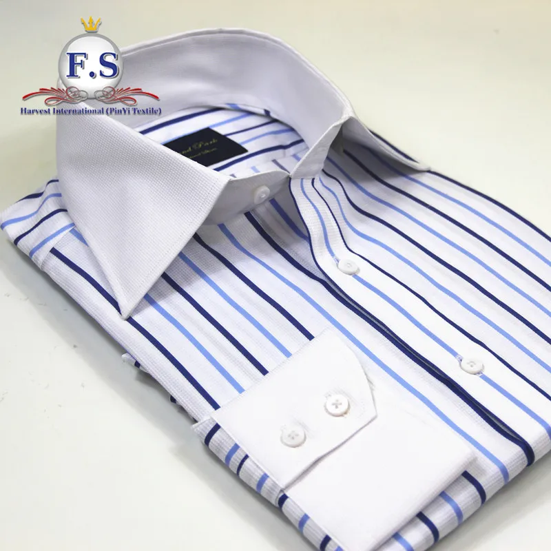 2018 unique high collar MTM MENS DRESS SHIRTS