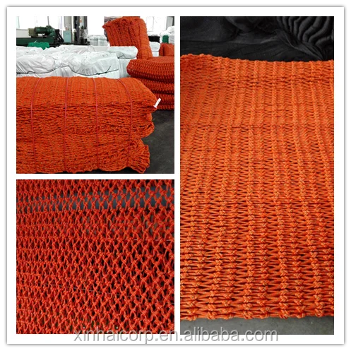 
HDPE PE braided fishing net by machine knitted 