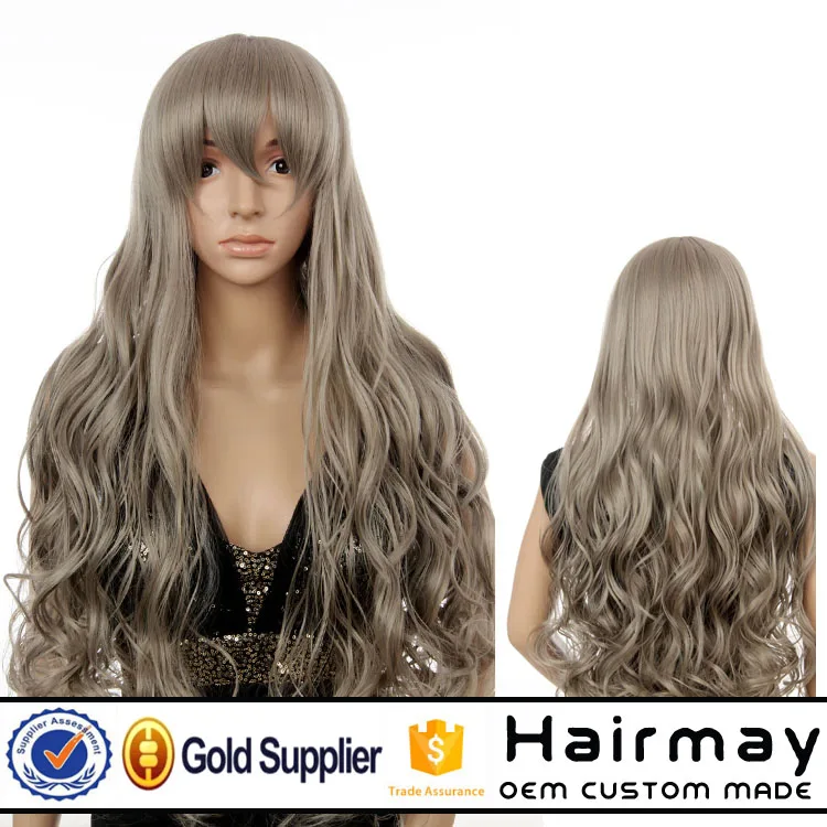 
Korean style wholesale cheap synthetic wigs cosplay wigs hair wig long curly wig01 