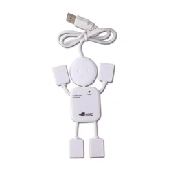 Новый многофункциональный USB HUB разветвитель Высокоскоростной 4-портовый USB 2,0 концентратор робот
