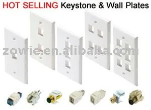  1 2 3 4 6 порт rj45 коннектор Keystone jack настенной розетки