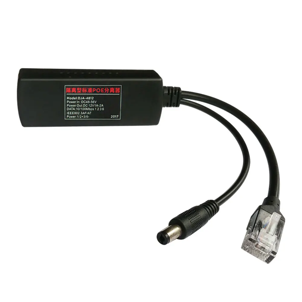 
Manufacturer supply POE Splitter / Injector for IP camera 