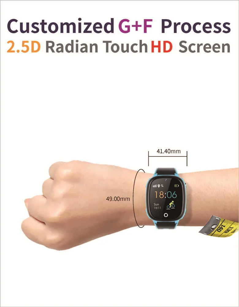 Умные часы LICHIP L332, детские часы, gps трекер, gps