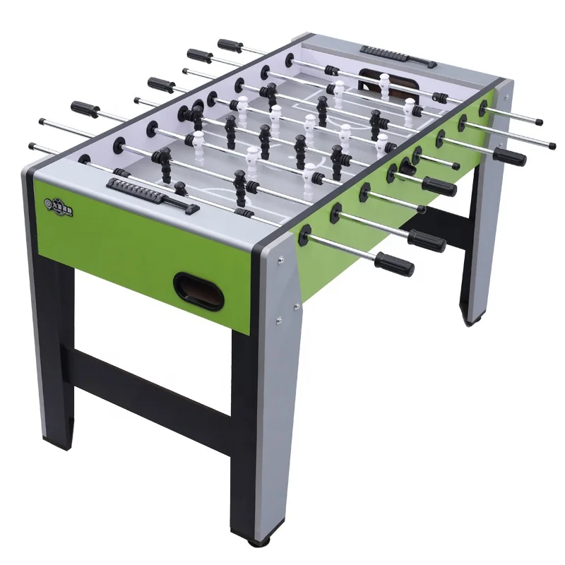 Baby-foot Soccer Football Game Deluxe Indoor Kicker Table for Novice, Amateur or Pro Player