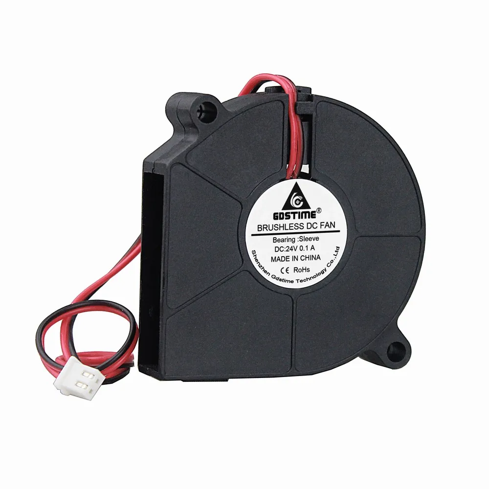 Gdstime GDB6015 60x60x15 мм 60 мм 6 см Подшипник Втулки 24 В постоянного тока бесшумный осевой вентилятор охлаждения