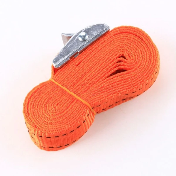 2pk Metal Cam Buckle Tie Down Strong Nylon Quick Lock Strap Luggage Cargo Lash Fasten Belt