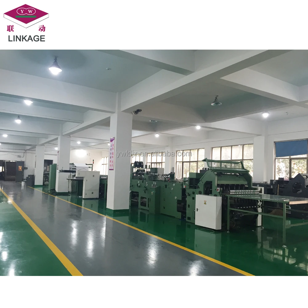 Fully Automatic Sewing Exercise Notebook Making Machine