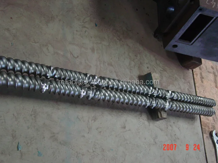 Двухвинтовая гранулирующая экструзионная машина из переработанного пластика