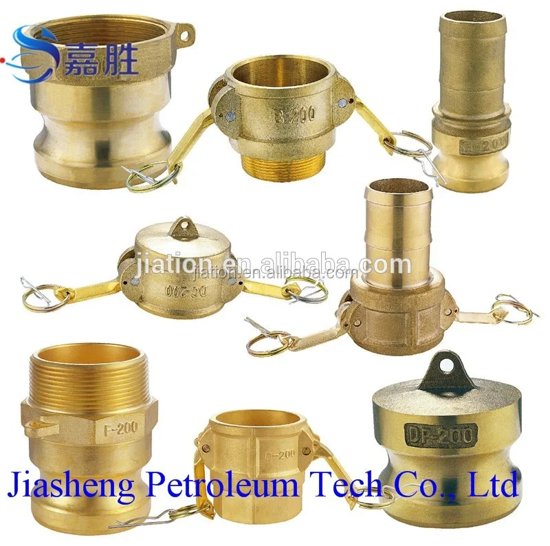 Quick coupling series Brass Camlock Type D