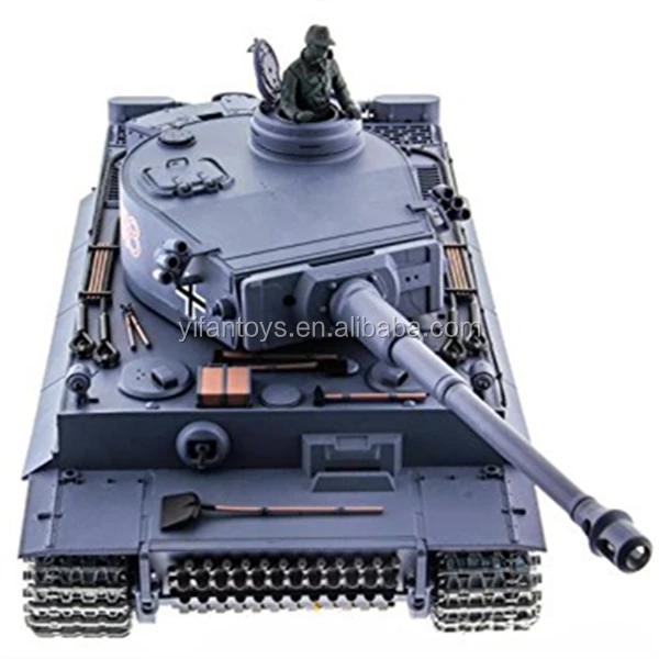 3818-1 1/16 немецкий боевой танк Tiger Air Soft RC (модернизированная металлическая шестерня и трек)