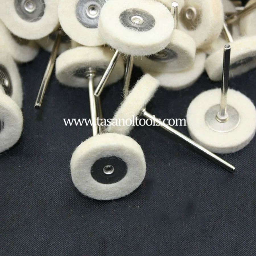 Щетка из козьей шерсти для полировки ювелирных изделий