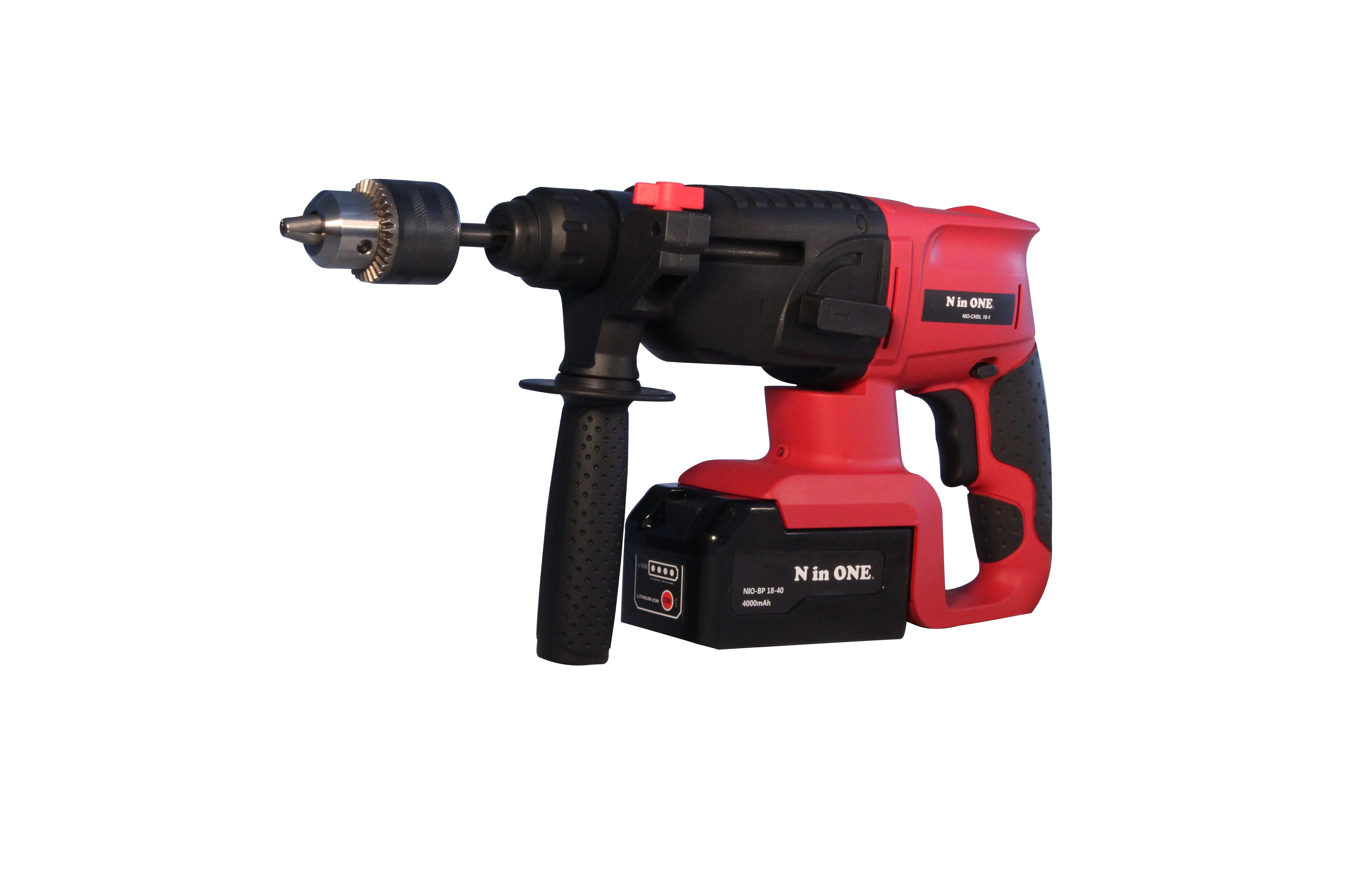 
NinONE 18V Li-Ion Cordless Hammer Drill with 4.0Ah Li-ion battery and fast charger 