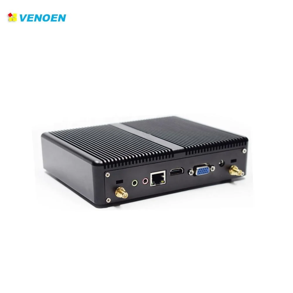 low power cost gaming i7 5550U barebone fanless mini computer pc i7 4k  portable win10 with battery for tv streaming