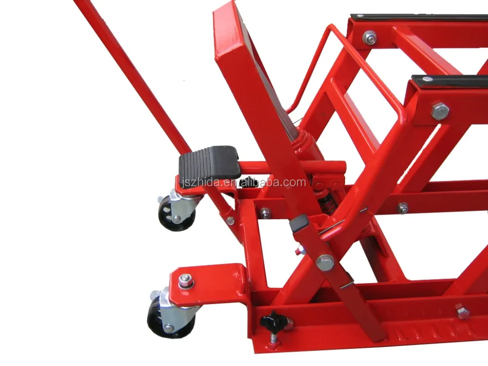 
Workshop Repair Tools 1500LB Hydraulic ATV/Motorcycle Lift Jack 