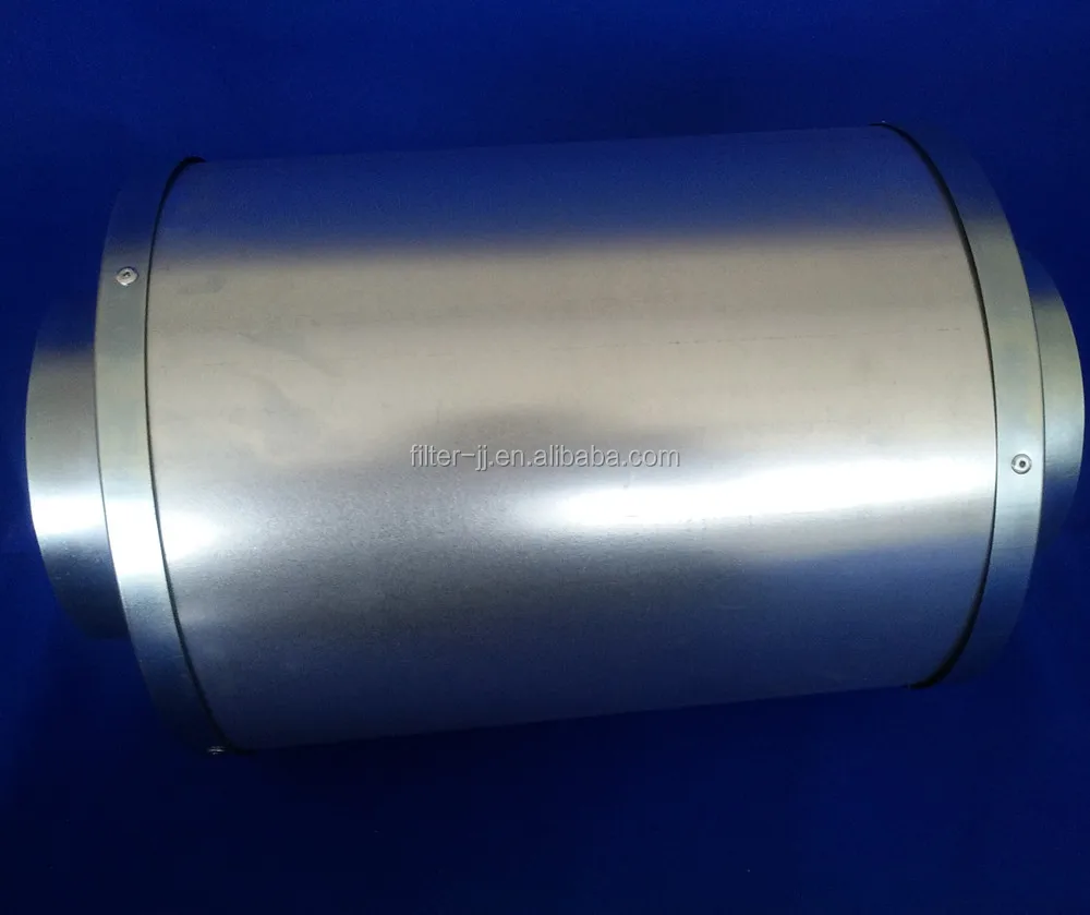 
hydroponics Ventilation grow tent 10inch x 745mm inline fan silencer muffler 