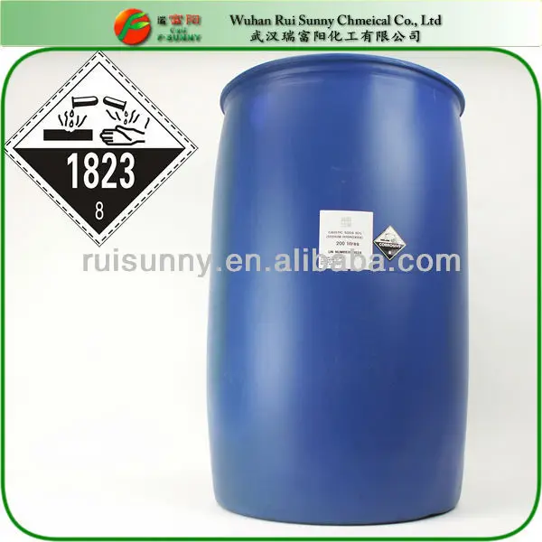 Раствор гидроксида натрия 50% для химической каустической соды