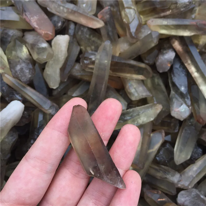 
Natural Healing Rough Smoky Quartz Points Small Crystal Wands For Sale 