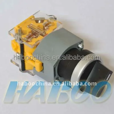 Rotary Switch Waterproof 2 or 3 Position Push Button Selector Switch