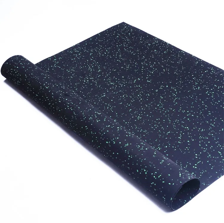 
Shock absorbing noise reduction rubber flooring crossfit rubber gym rubber flooring roll 
