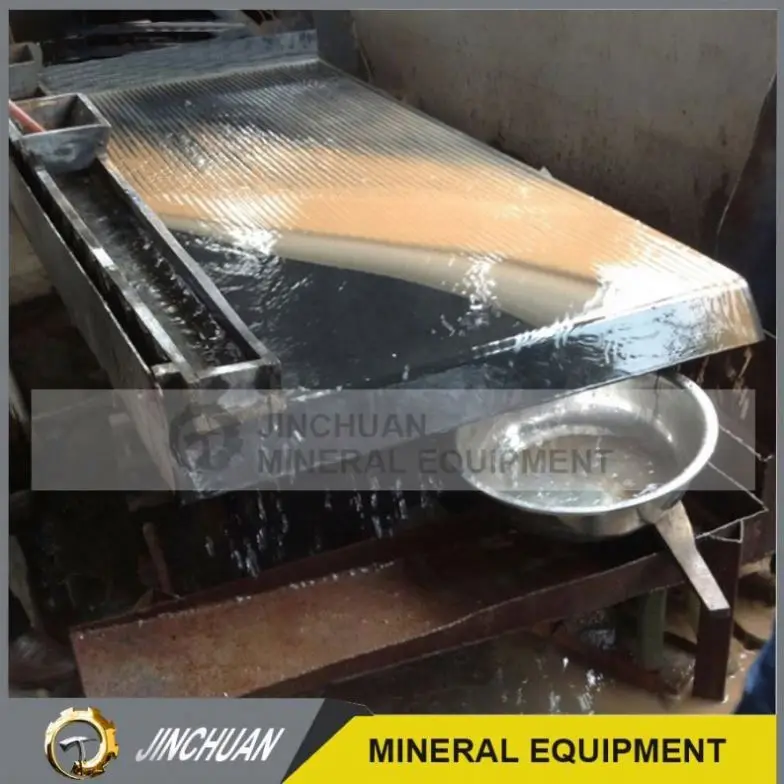 Mini gold glass fibre reinforced plastic sorting shaking table
