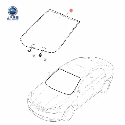 Original Part SAIC MG5 MG350 MGGT MG360 MGZS OE Number 10109325 Front Car Windshield