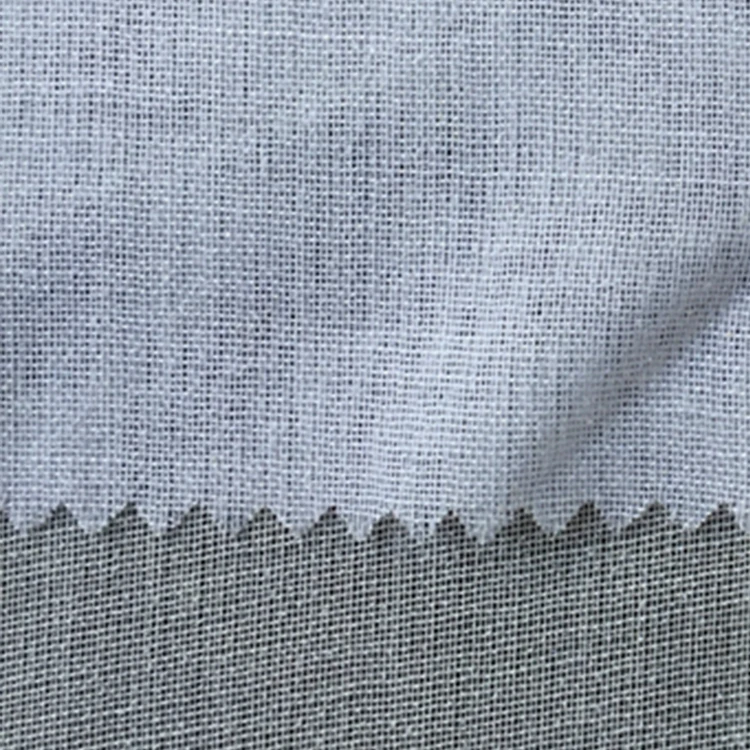 70 GSM 100 Cotton Woven Interlining Fabric for Shirt Collar