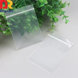 Clear Fresh Food Storage Zipper Bag custom-made Plastic Zip lock Bag Reclosable Kitchen Storage Bag