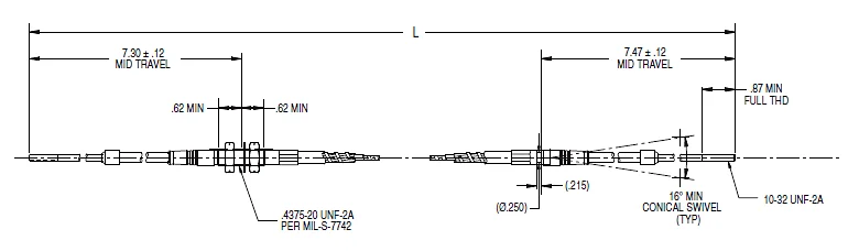 pto control cable heavy truck pto cable