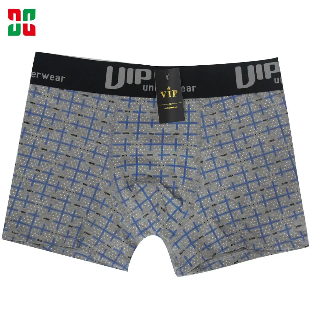 South America spandex mens sexy underwear print boxer briefs for men