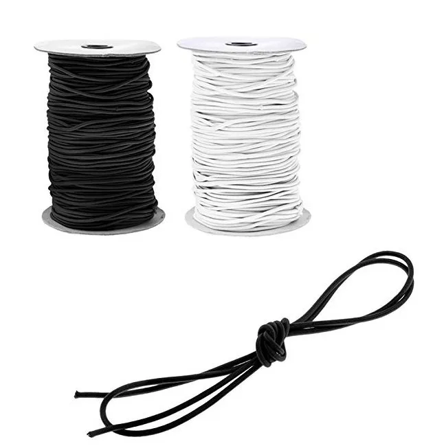 2mm 3mm 5mm Elastic Cord Crafting Stretch String with Various Colors