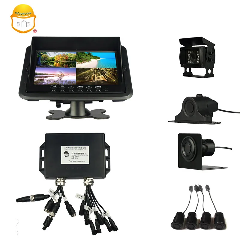 24 вольт обратного радар Датчик парковки камера заднего вида система для грузовик