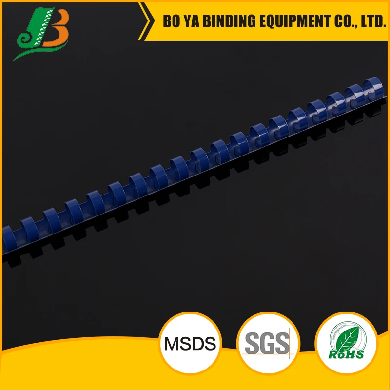 Good Quality Spiral Binding Coil PVC Binding Cover Plastic Binding Comb