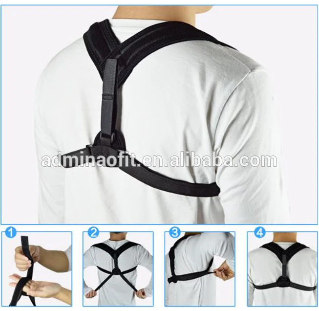 Amazon hot sale shoulder straightening support back belt posture corrector prevent kyphosis