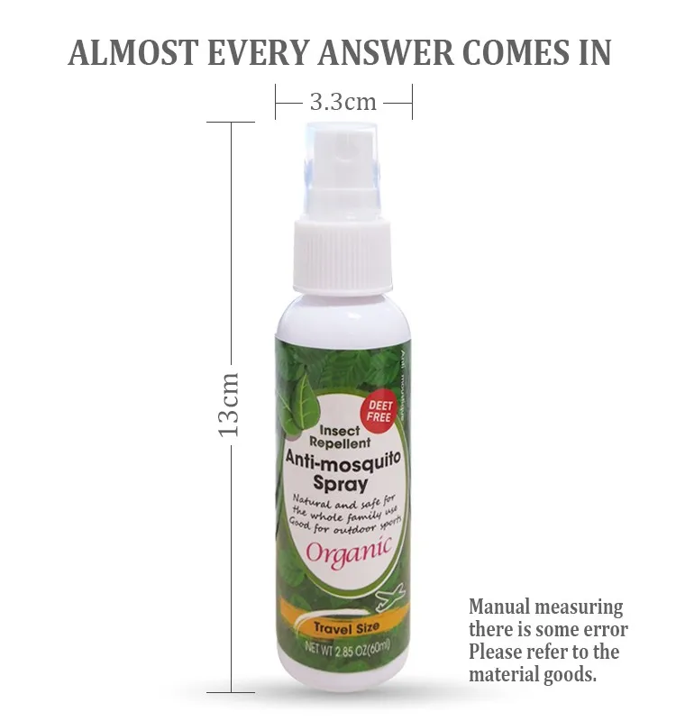 
New pesticide non-toxic bug repellent anti mosquito repellent spray FZ04 