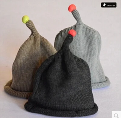 Baby Infant Toddler Handmade Knitted Crochet Baby Hat Cute nipple shape Hat Cap winter warm