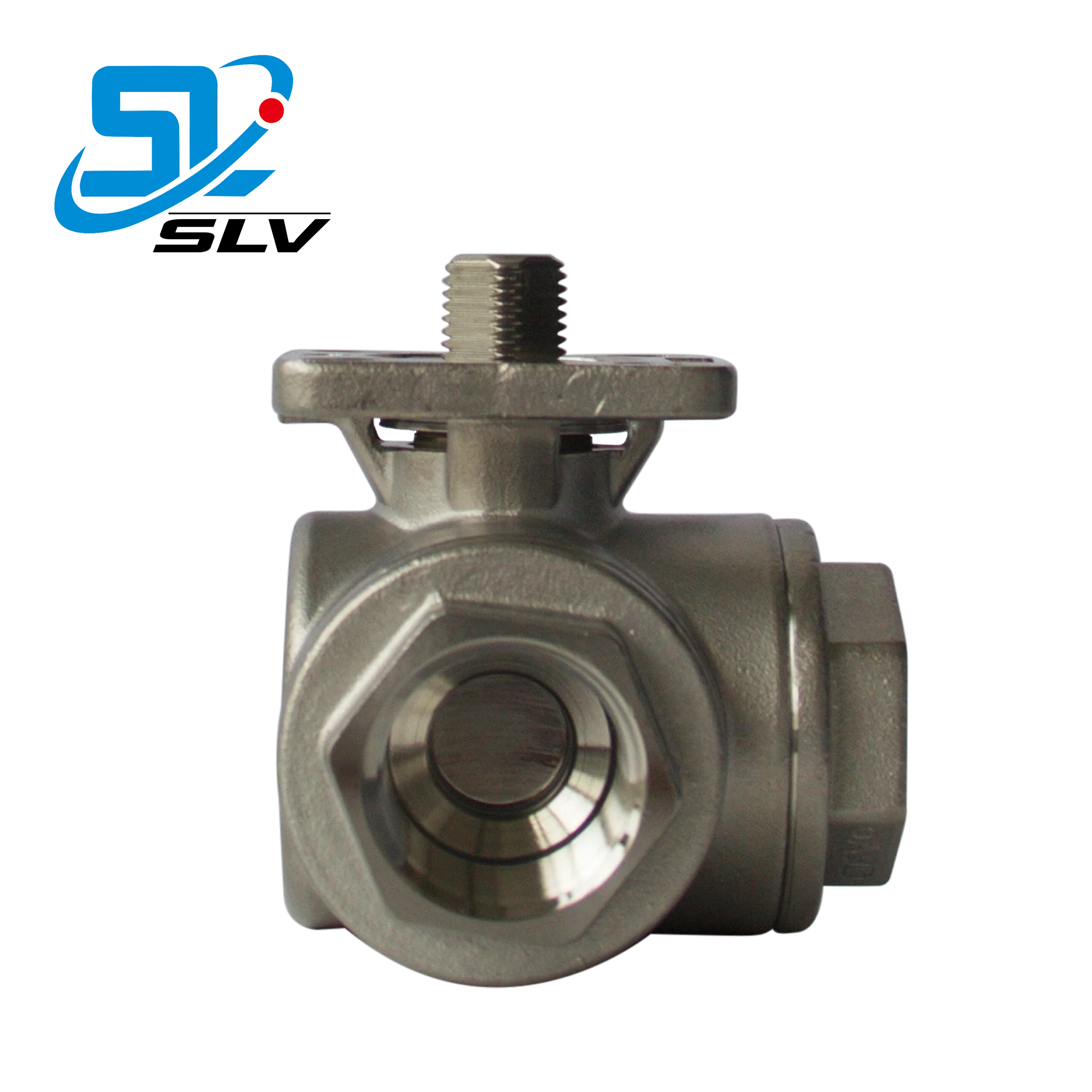 Cheap Price SUS316L  Anti-corrosive Three-Way Valve 3-Way Angle Mixing  Water Diverter  Valve For Oil
