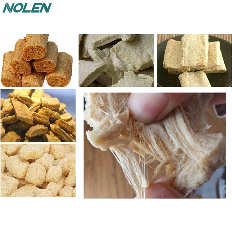
Textured Soyabean Chunks Processing Plant/Soya Bean Chunks Making Machine 