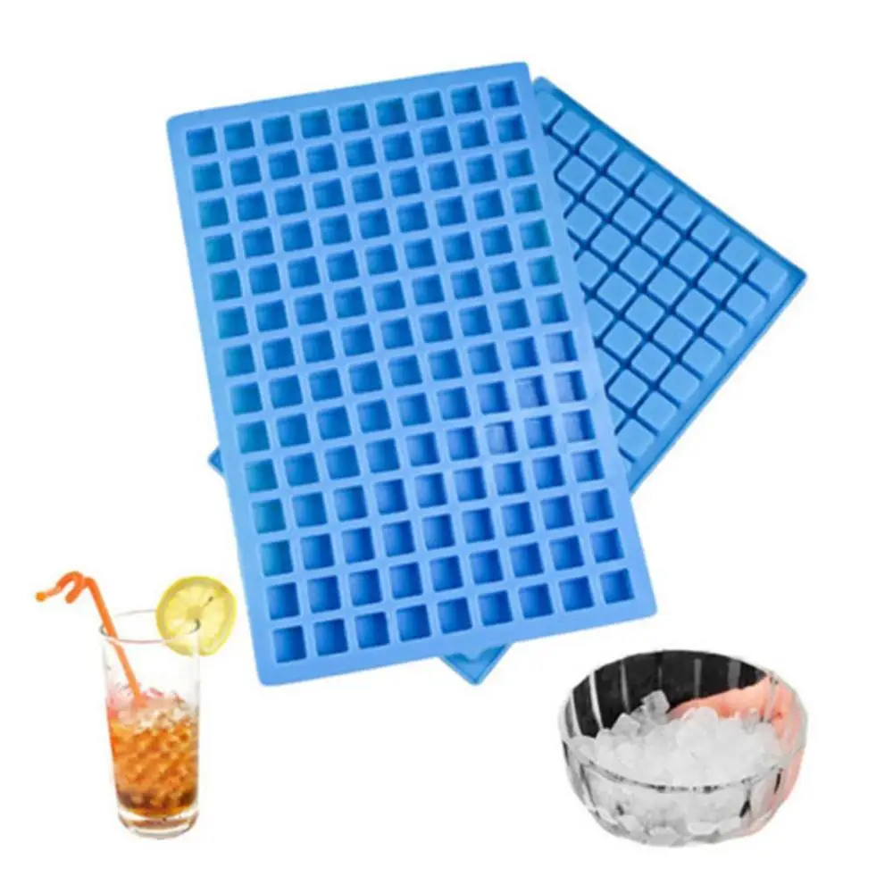 Z523 Силиконовые Ice Cube Плесень 126 отверстия лоток для льда Кухня Бар инструменты