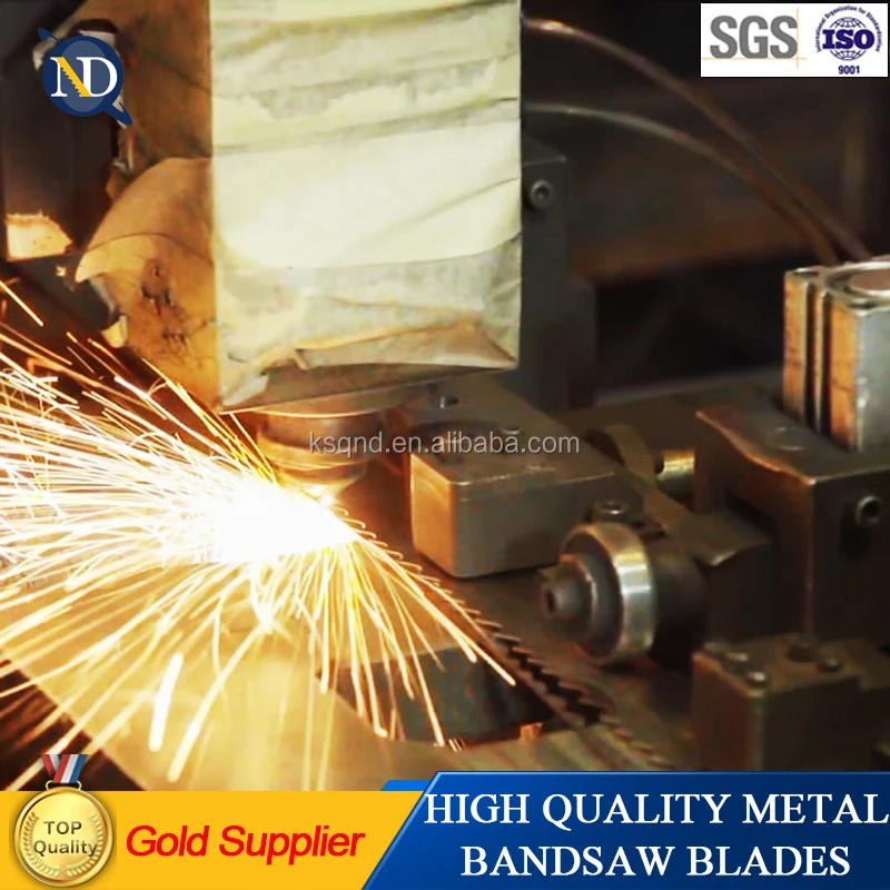 Patent welding technology bi-metal band saw blade