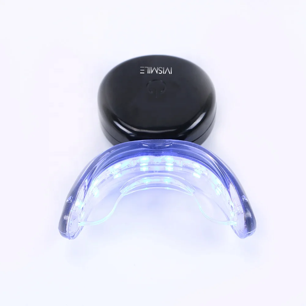 IVISMILE Hot Sale  CE Approved Peroxide  Effective Tooth Bleaching Home LED Teeth Whitening Kit Private Label