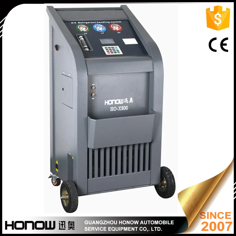 Car AC Service Station R134A Refrigerant Recycling and Recharge A/C Machine