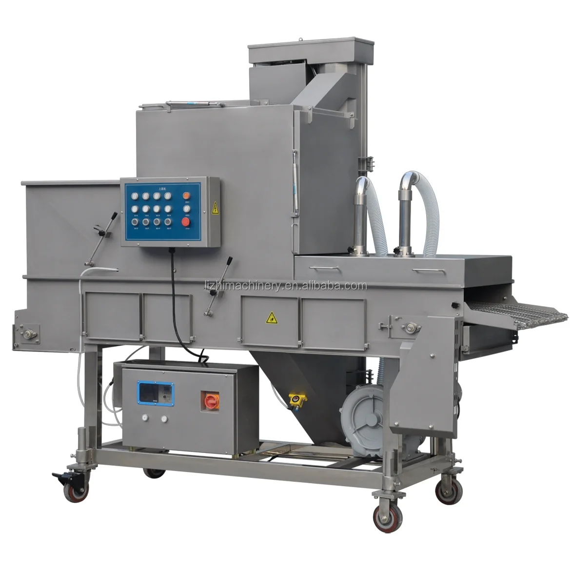 Automatic Food Processing Industry Shrimp Meat Batter Breading Machine