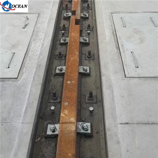 GSR Bolted Fixing or Welded Base adjustable crane rail clip