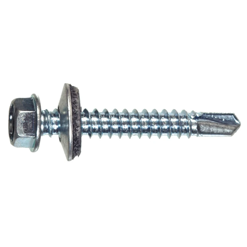 Hex flange head self drilling roofing screw DIN7504K
