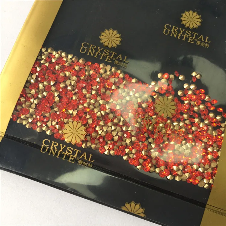 10 gross packing PP24 Jet Top Quality point back strass chaton factory directly wholesale