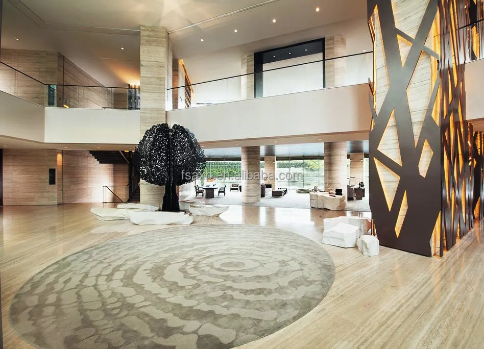 
Chinese Factory Carpet and Rug Silk Wool Carpet for Hotel and Living Room 