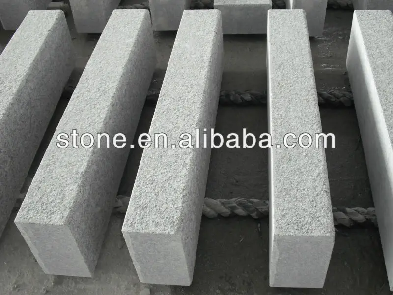 
Very cheap flamed G603 granite road edge stone granite curbstone kerbs stone 
