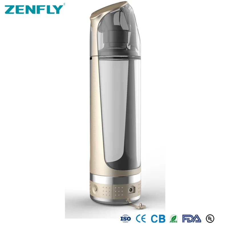 ZENFLY portable hydrogen water maker generator Korea with ionizer akaline water