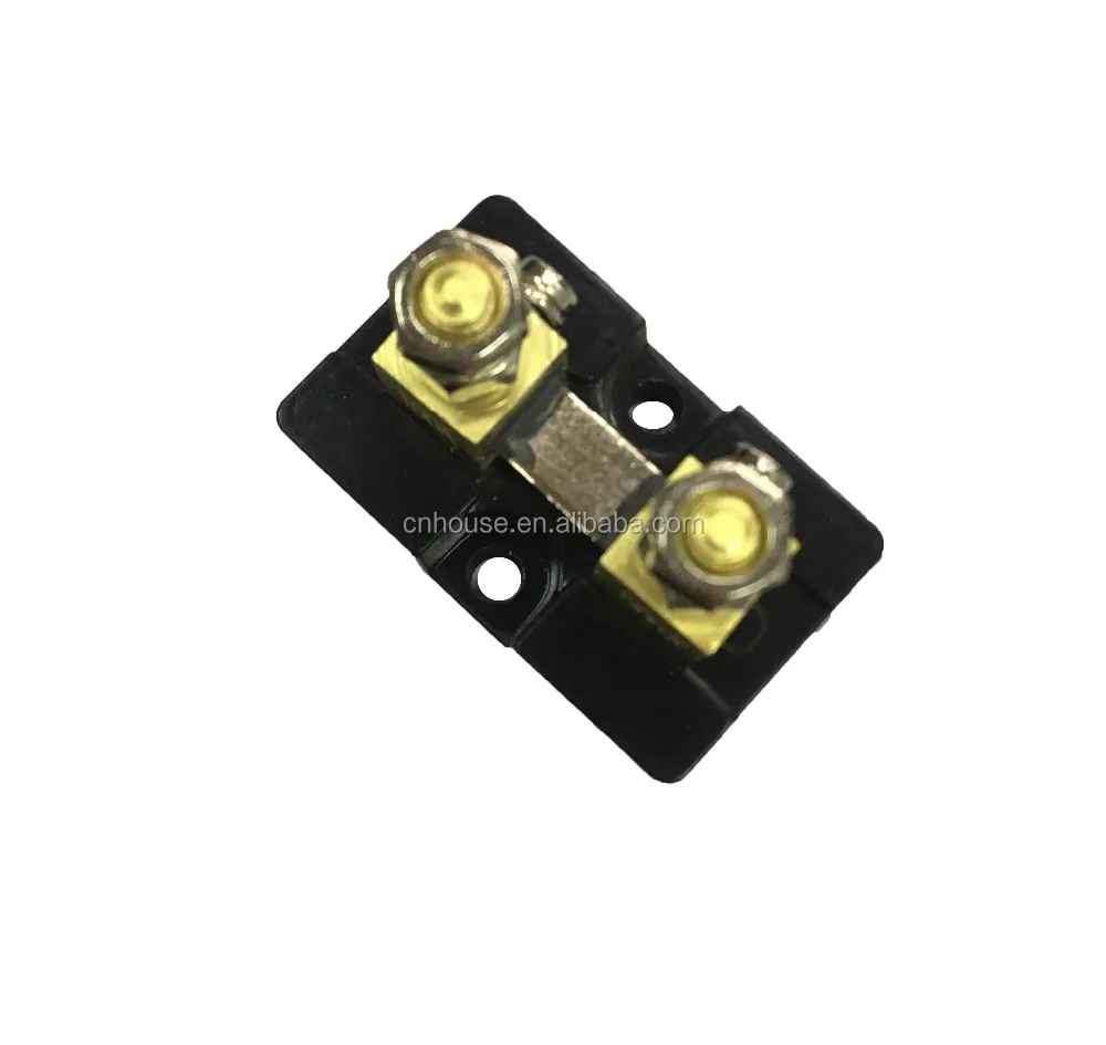 FL-15 Series American market model FL-15 100A 50mV DC current shunt